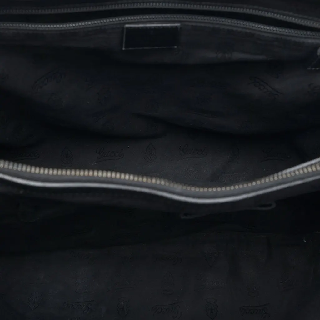 Gucci GG Imprime Joy Vertical Tote Black Canvas Very good - Model View
