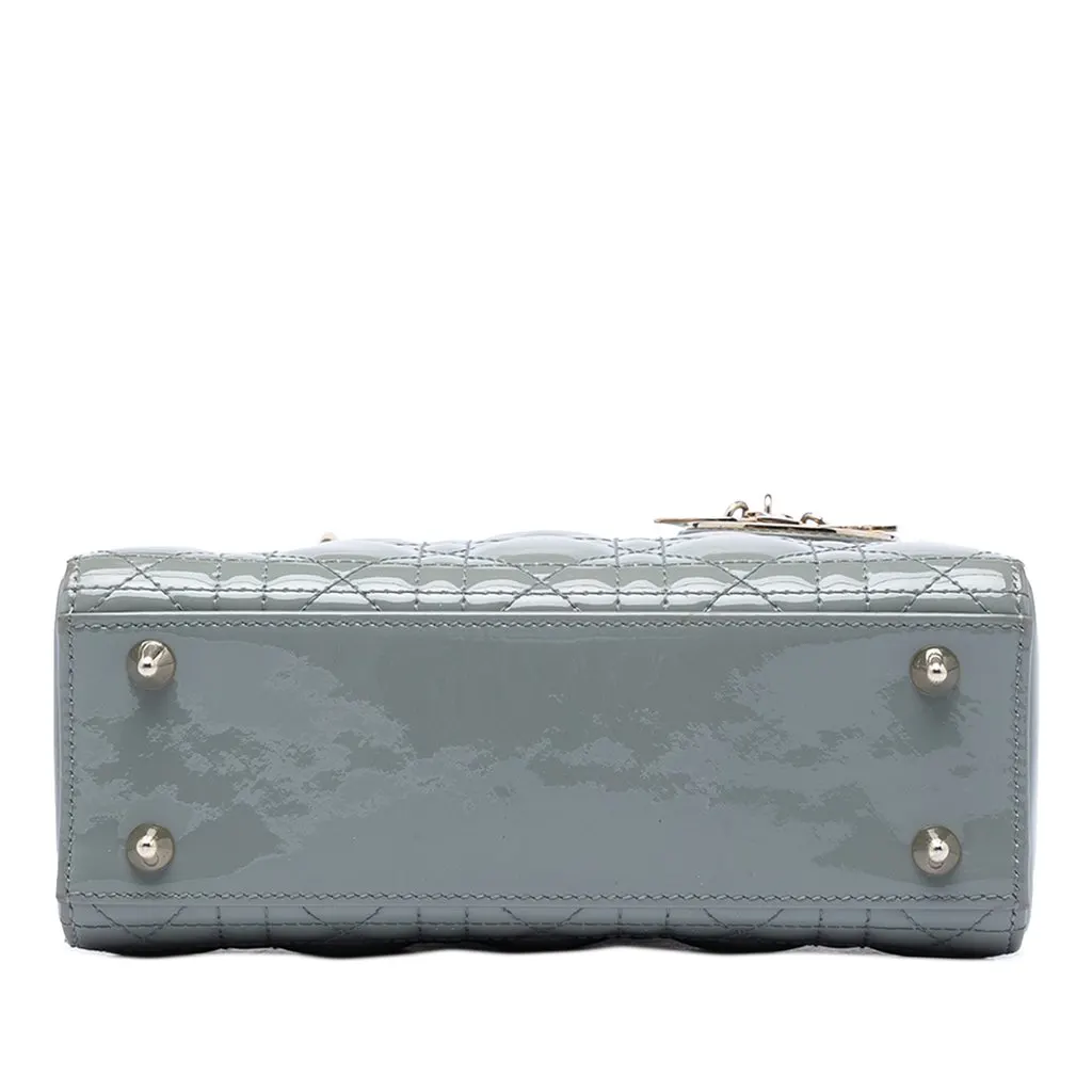 Dior Small Patent Cannage Lady Dior MultiColor Leather Very good - Inside View
