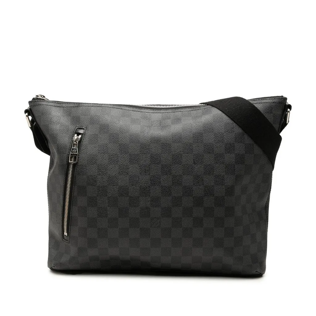 Louis Vuitton Damier Graphite Mick MM Black Very good - Front View