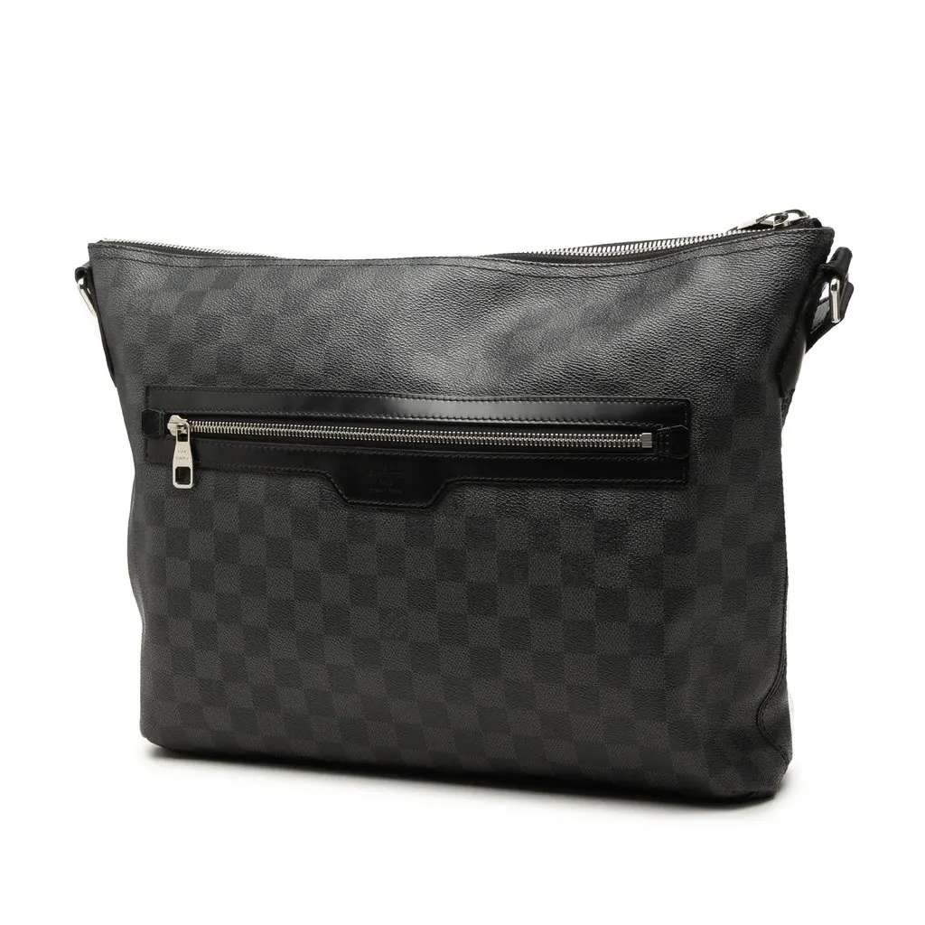 Louis Vuitton Damier Graphite Mick MM Black Very good - Back View