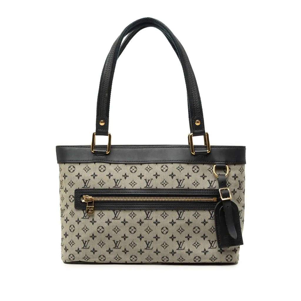 Louis Vuitton Monogram Mini Lin Lucille PM MultiColor Good - Front View