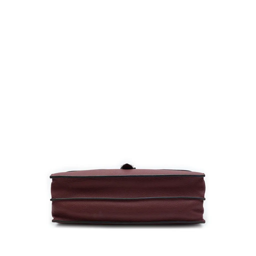 Hermès Clemence Sac A Depeches 38 Red Leather Very good - Inside View
