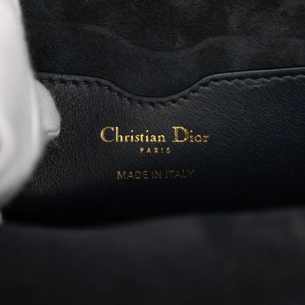 Dior Small Calfskin Dioravenue Bucket Bag Black Leather Very good - Box View
