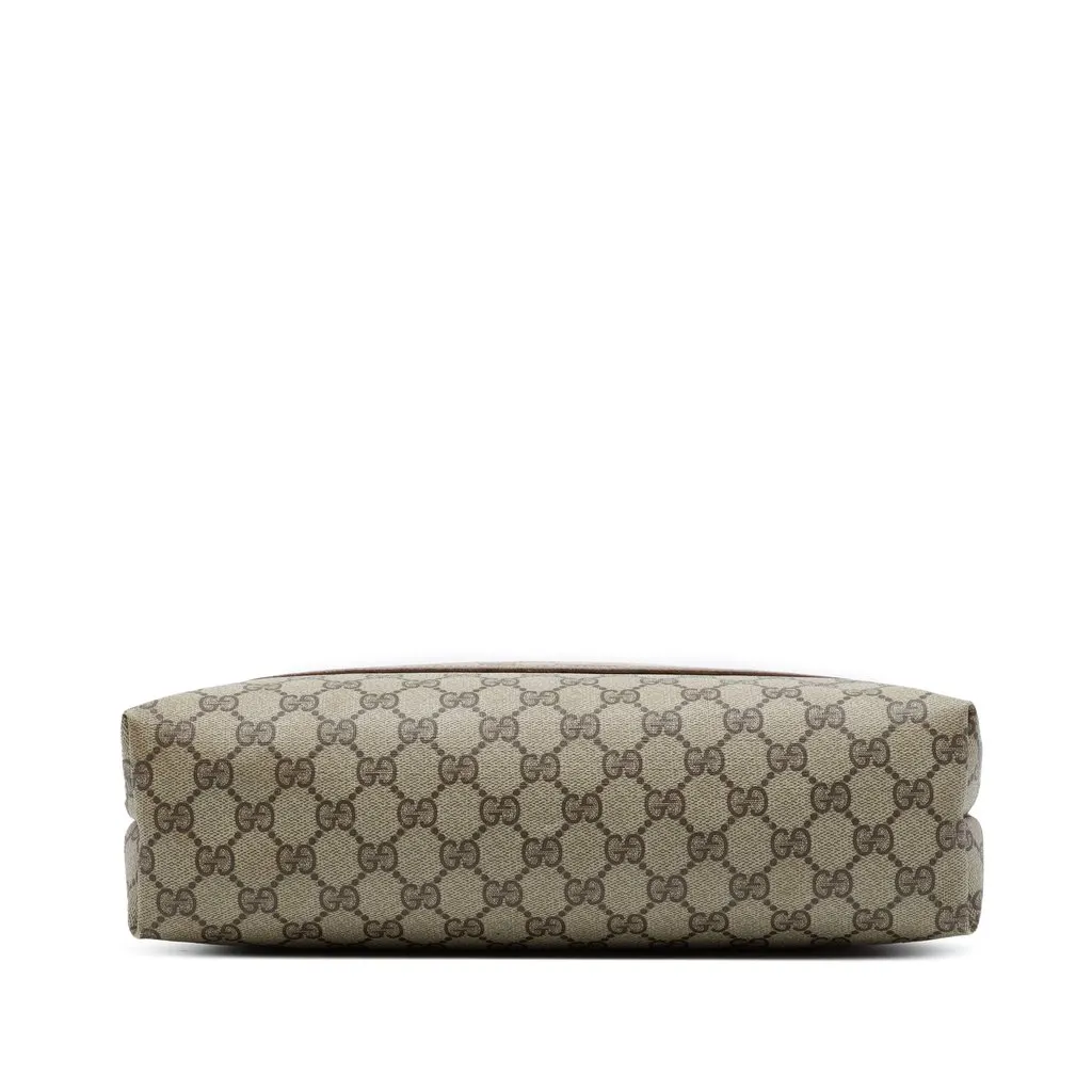 Gucci GG Supreme Web Tote Beige Canvas Very good - Inside View