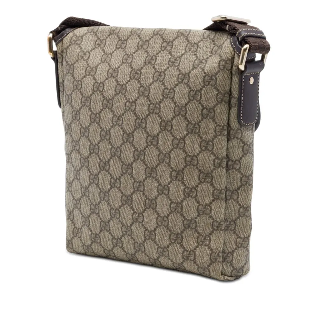 Gucci GG Supreme Crossbody Beige Very good - Back View