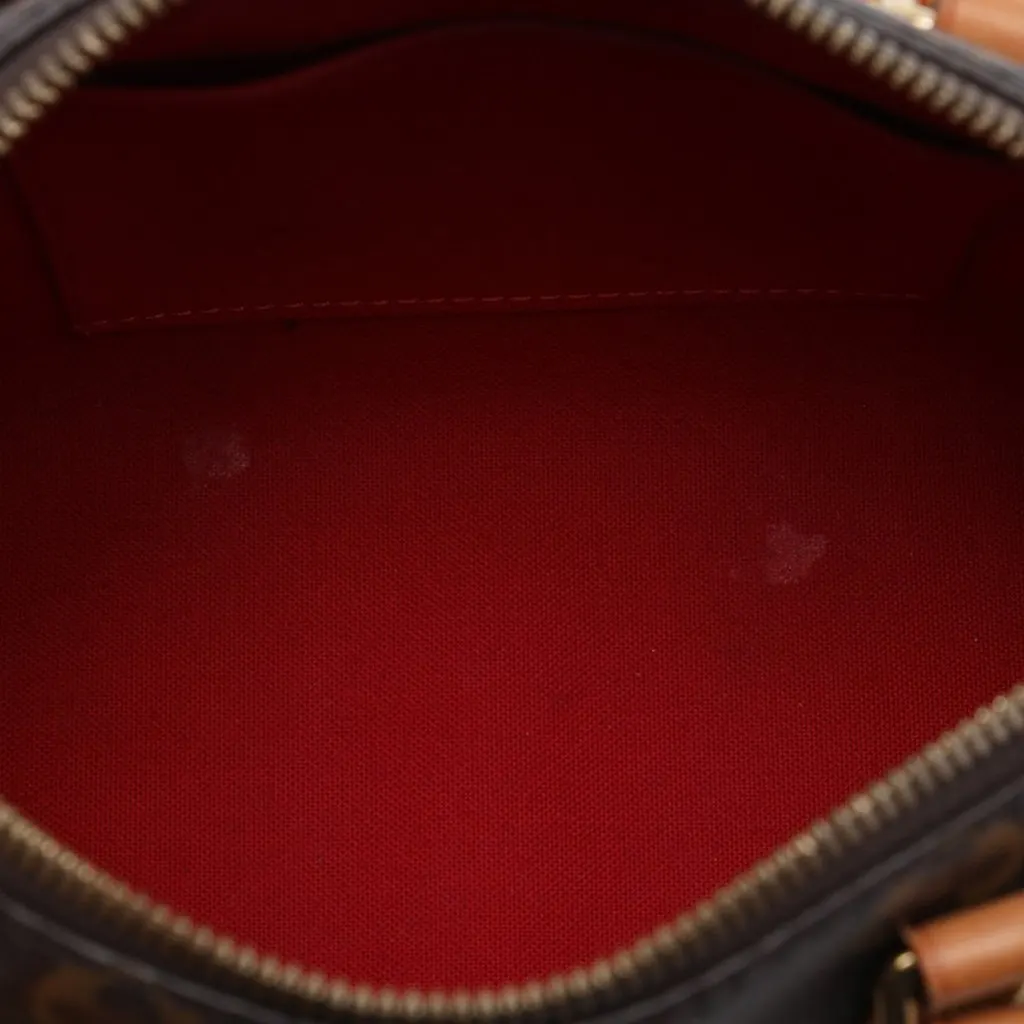 Louis Vuitton Monogram Speedy Bandouliere 20 Brown Very good - Model View