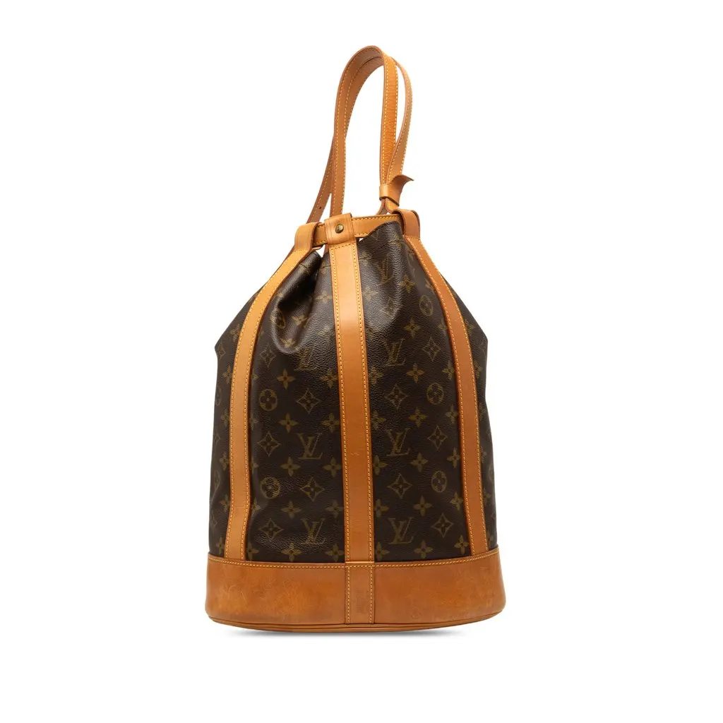 Louis Vuitton Monogram Randonnee PM Brown Very good - Front View