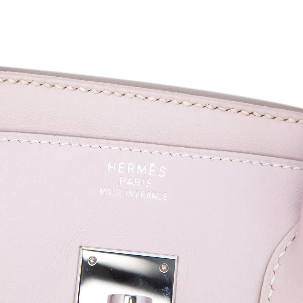 Hermès Swift Birkin Retourne 35 Pink Leather Very good - Box View
