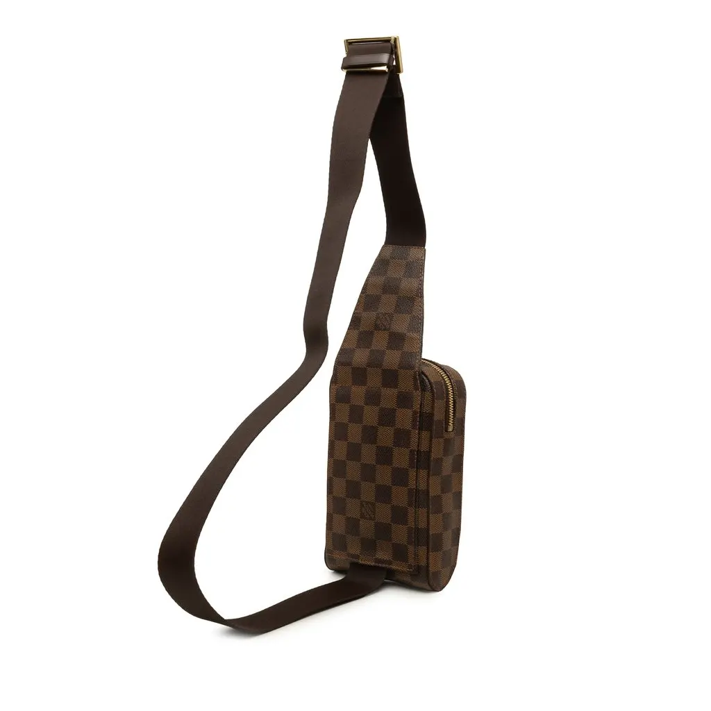 Louis Vuitton Damier Ebene Geronimos Brown Canvas Very good - Back View