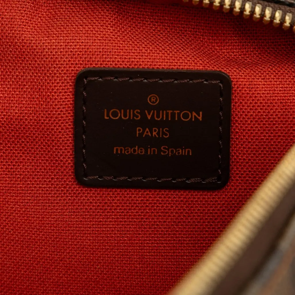 Louis Vuitton Damier Ebene Geronimos Brown Canvas Very good - Box View