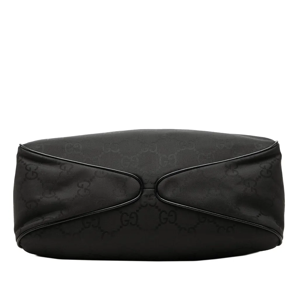 Gucci GG Nylon Shoulder Bag Black Polyamide Very good - Inside View