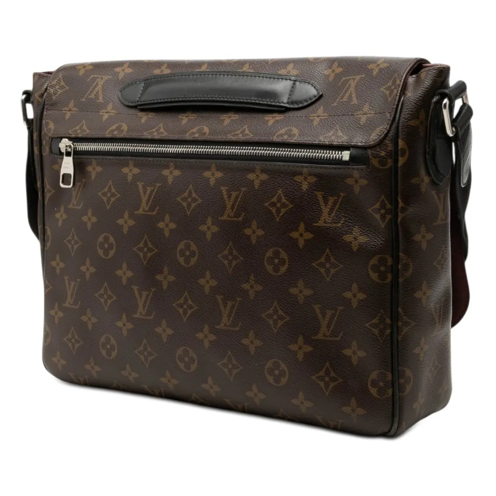 Louis Vuitton Monogram Macassar Clarence Brown Good - Back View