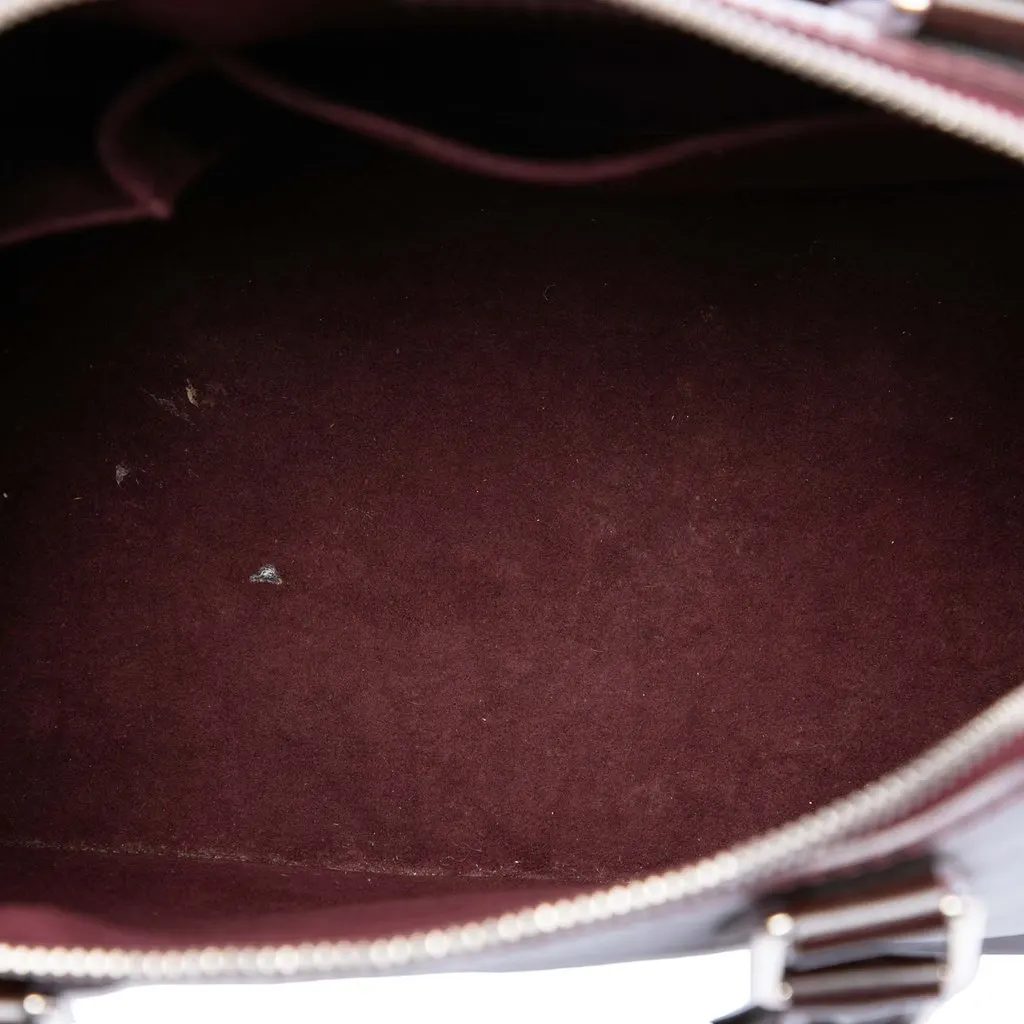 Louis Vuitton Electric Epi Alma PM Purple Leather Very good - Model View