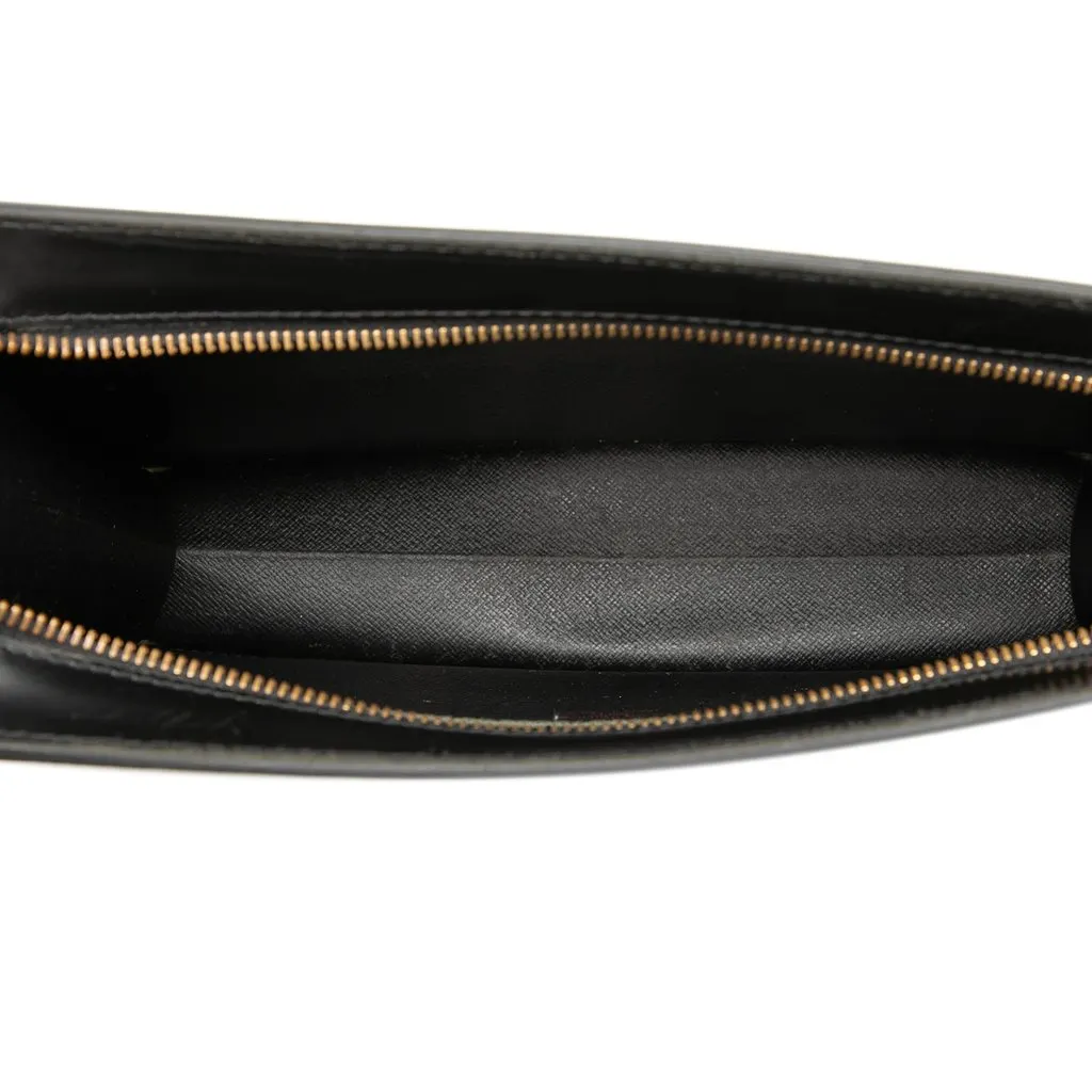 Louis Vuitton Epi Pochette Homme Black Leather Very good - Model View