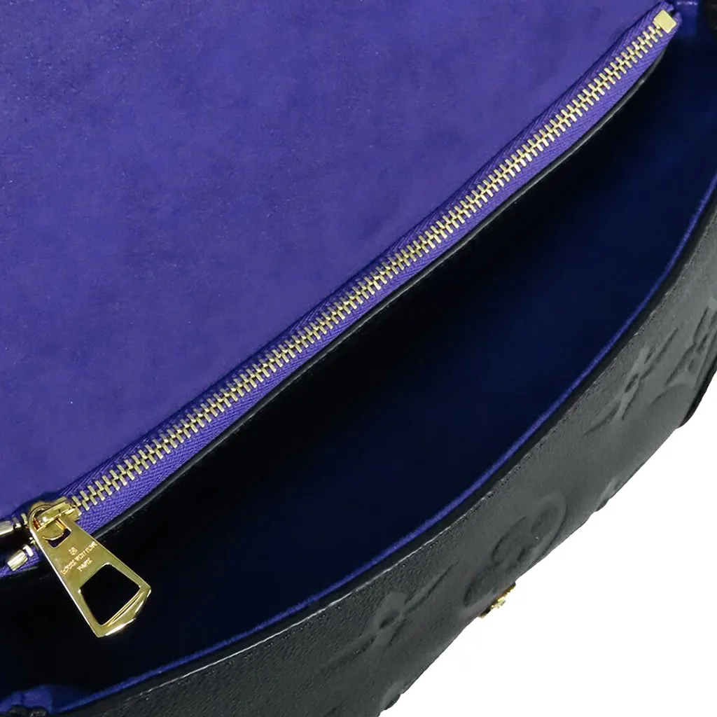 Louis Vuitton Monogram Empreinte Diane Black Leather Very good - Model View