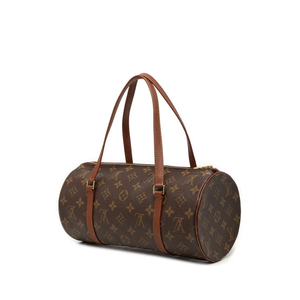 Louis Vuitton Monogram Papillon 30 Brown Canvas Good - Back View
