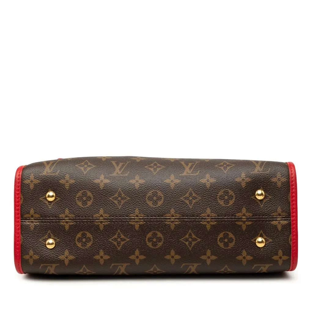 Louis Vuitton Monogram Popincourt PM Brown Canvas Good - Inside View