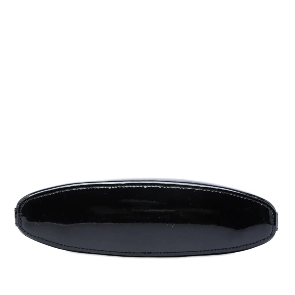 Saint Laurent Patent Leather Crossbody Black Leather Very good - Inside View