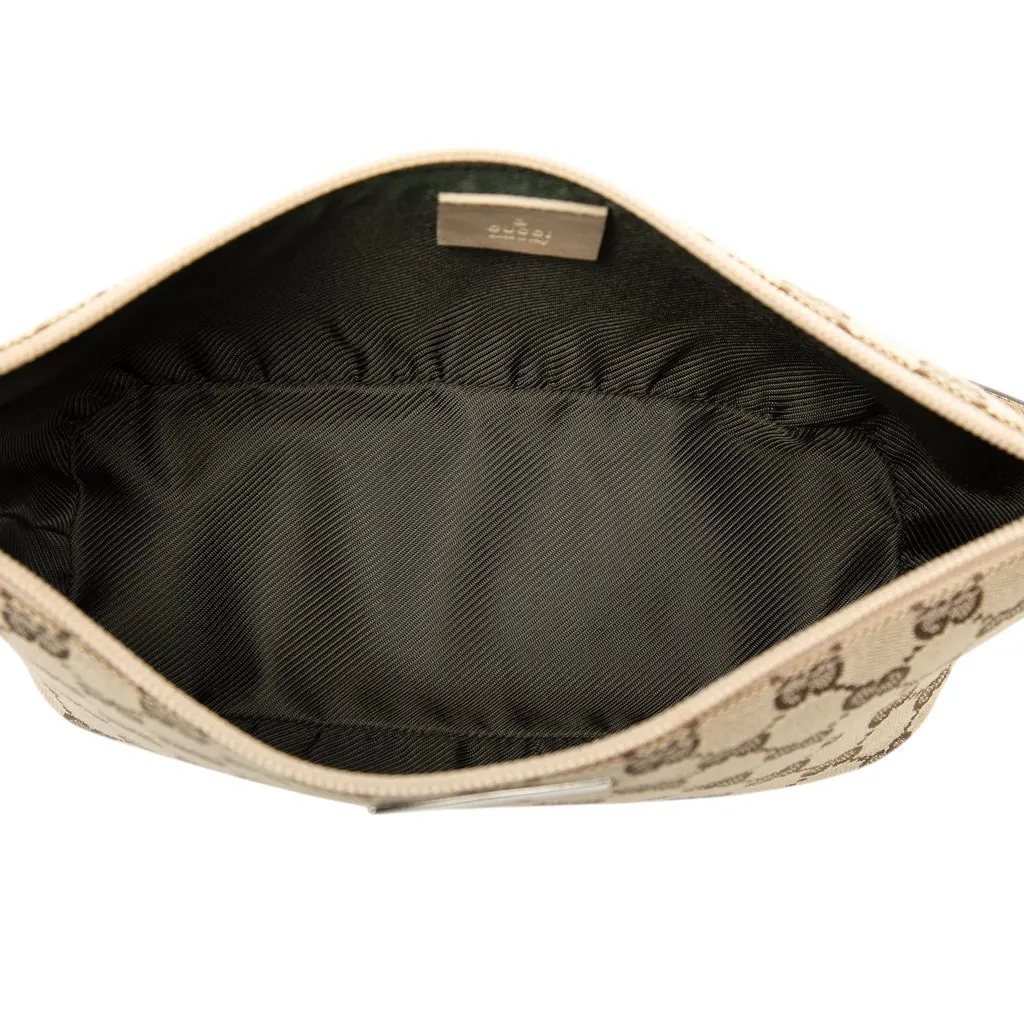 Gucci GG Canvas Boat Beige Canvas Very good - Model View