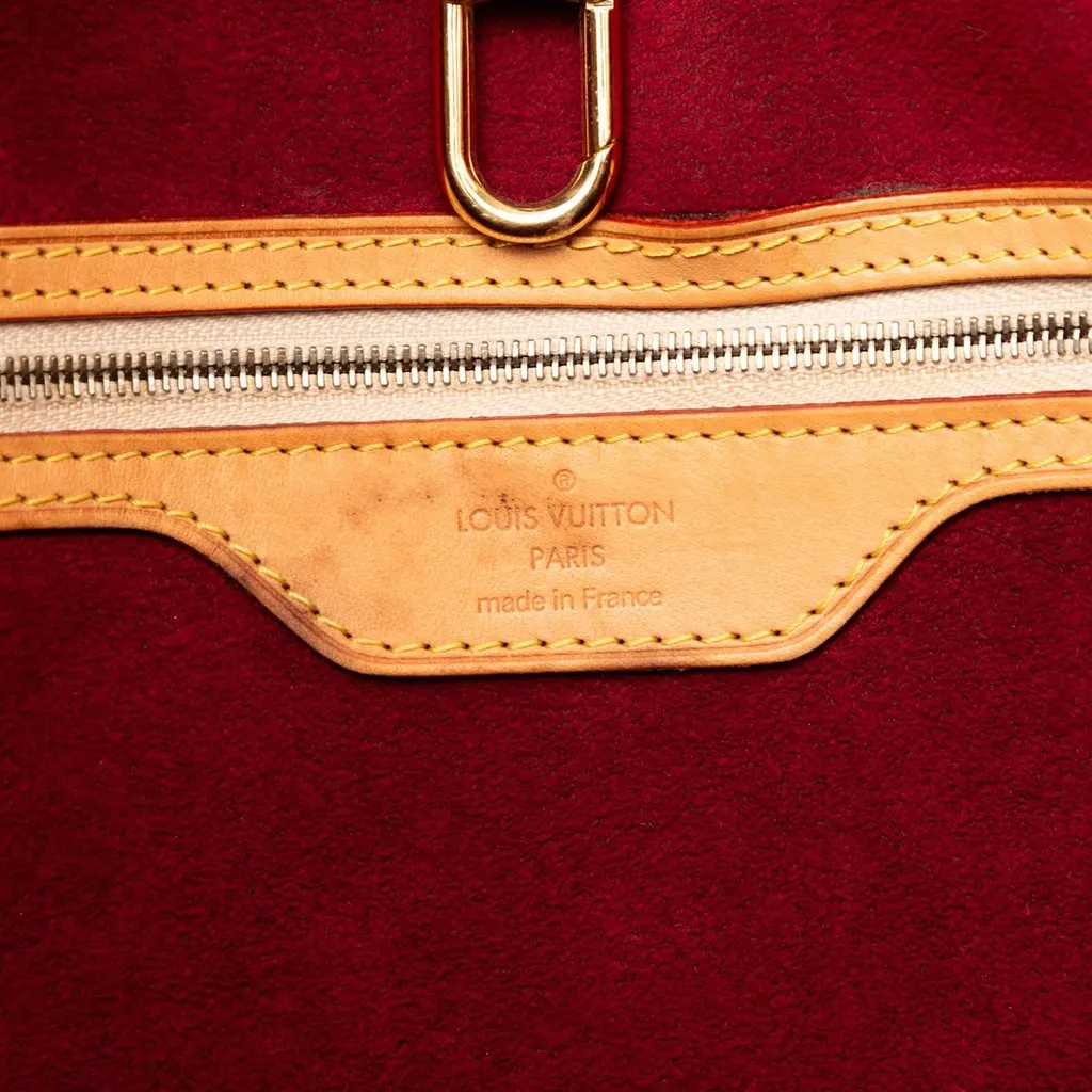 Louis Vuitton Monogram Multicolore Aurelia GM White Canvas Good - Box View