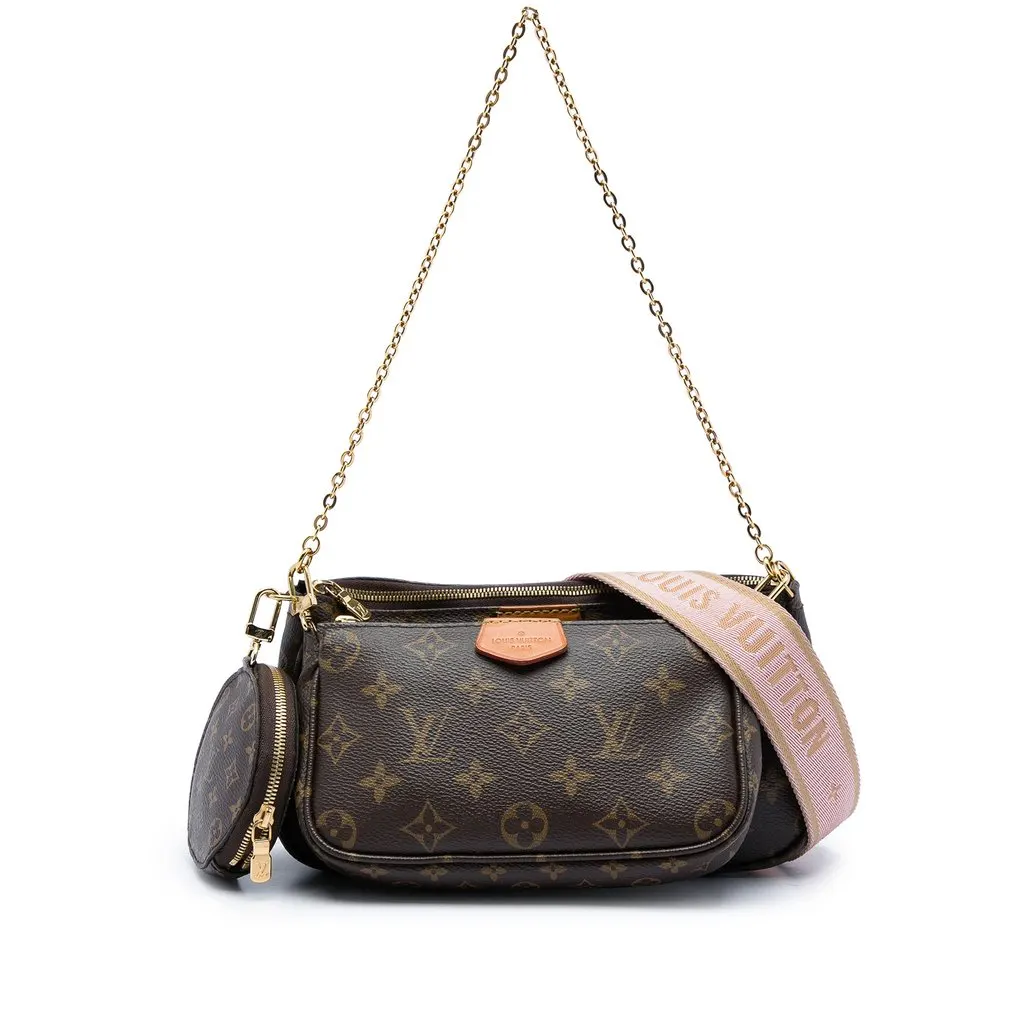 Louis Vuitton Monogram Multi Pochette Accessoires Brown Very good - Front View
