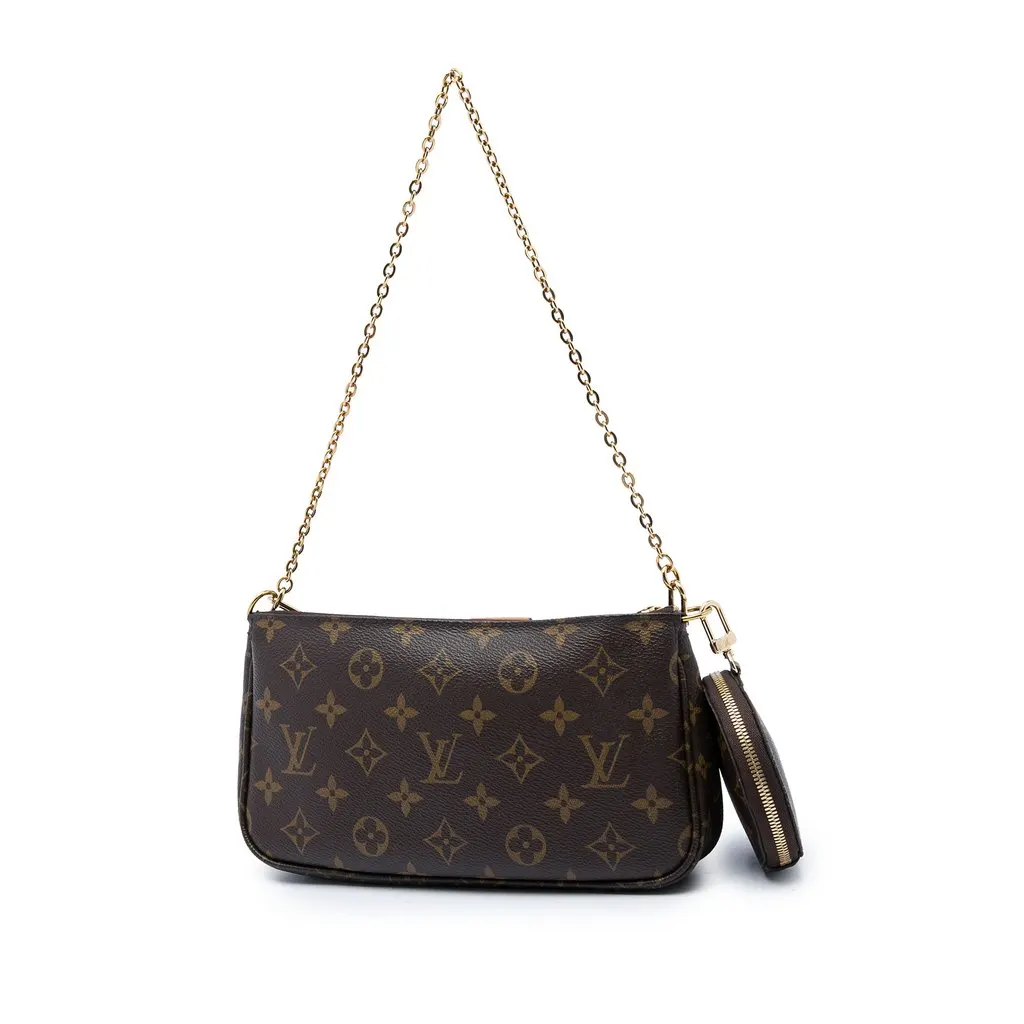 Louis Vuitton Monogram Multi Pochette Accessoires Brown Very good - Back View