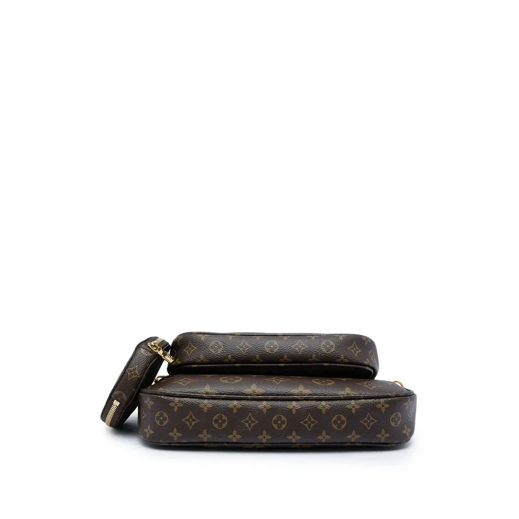 Louis Vuitton Monogram Multi Pochette Accessoires Brown Very good - Inside View
