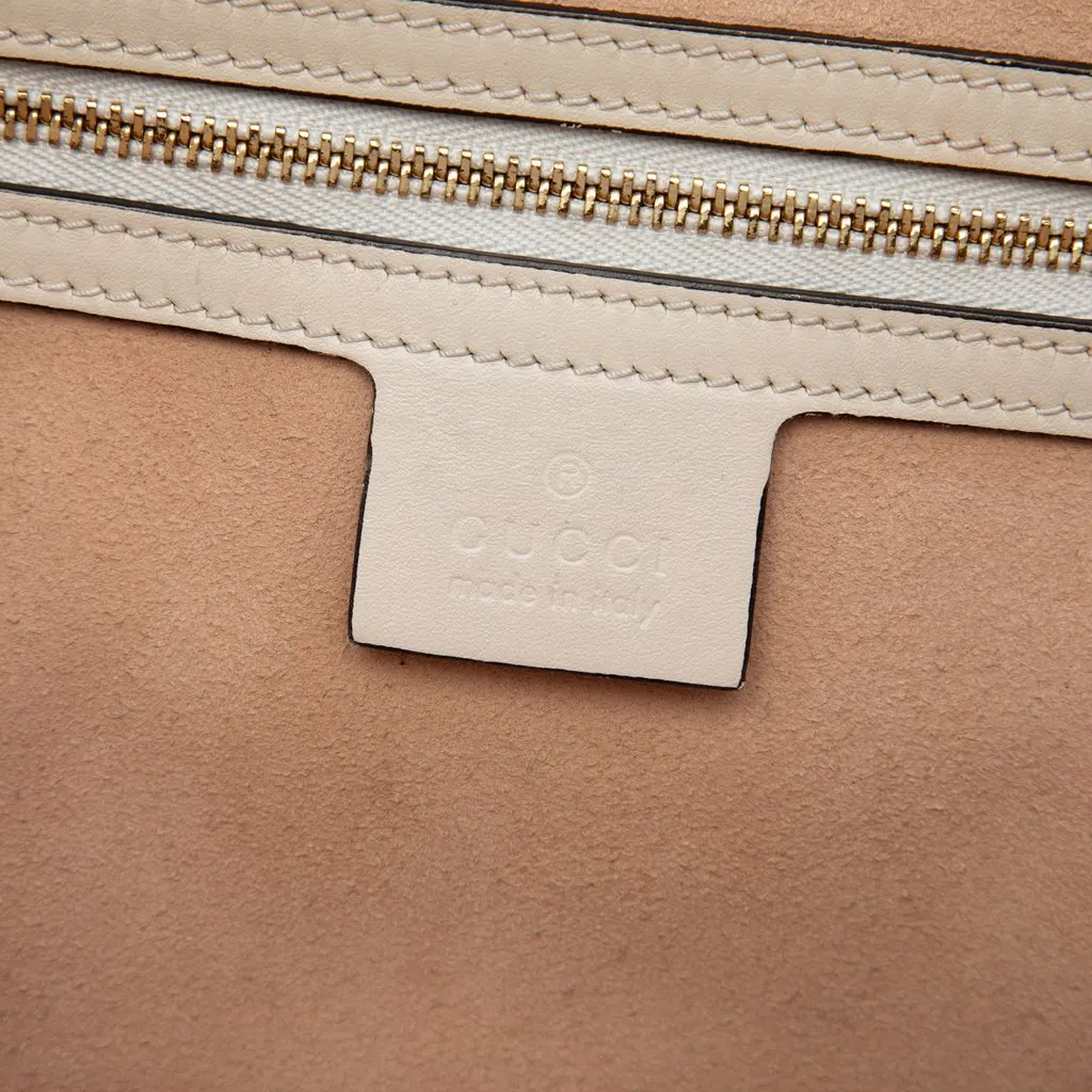 Gucci Medium GG Supreme Padlock Tote Beige Very good - Box View
