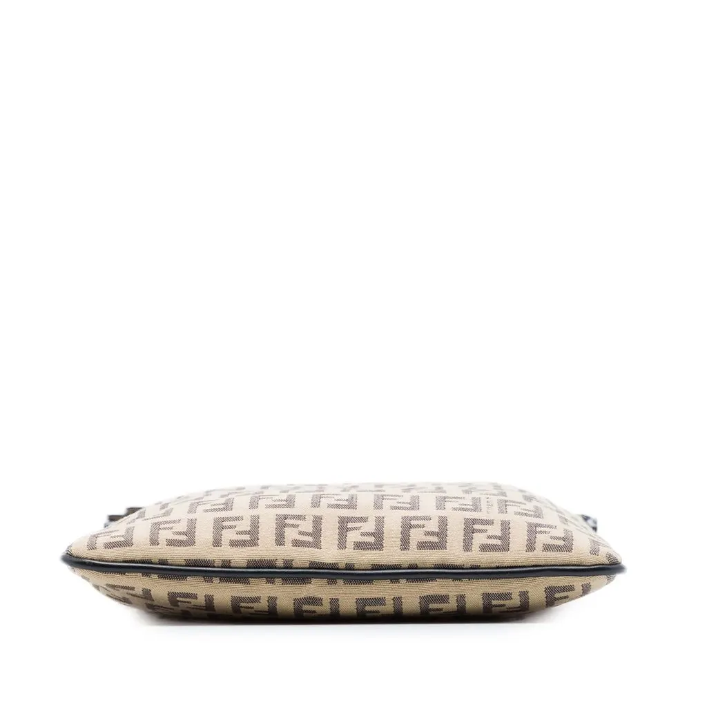Fendi Zucchino Canvas Crossbody Beige Very good - Inside View