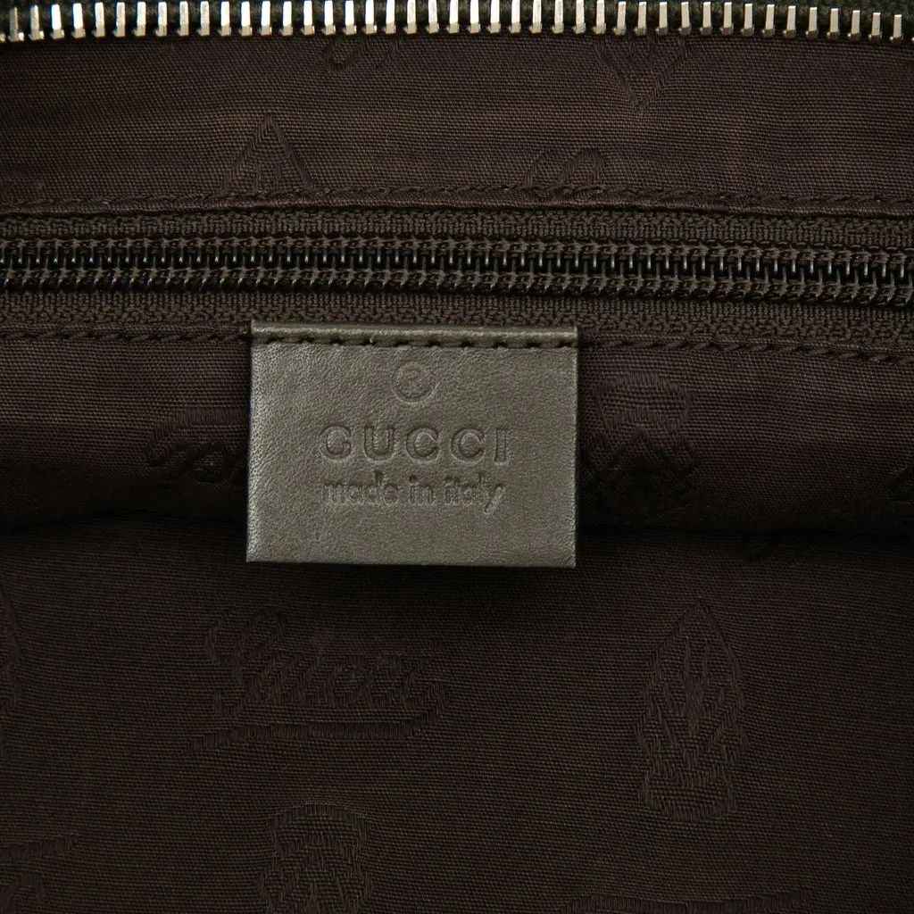 Gucci GG Imprime Crossbody Green Canvas Good - Box View