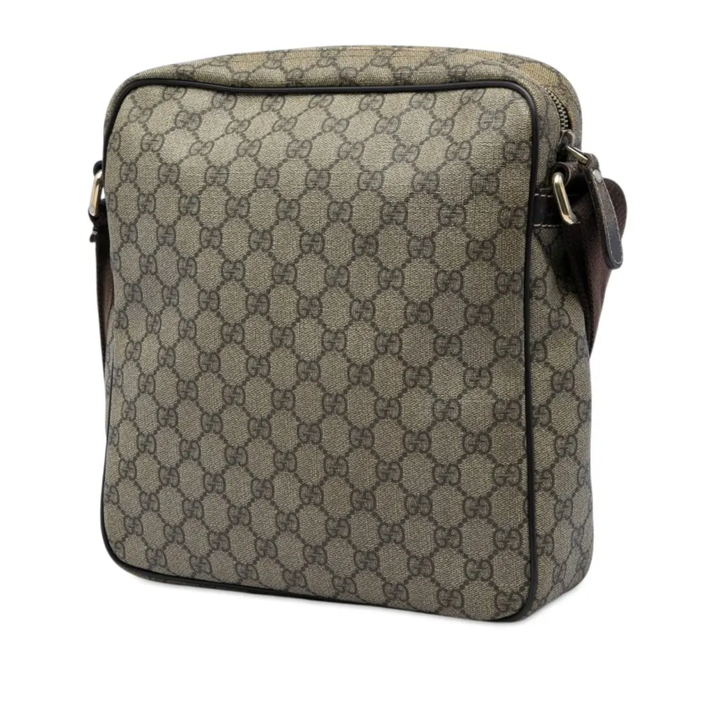 Gucci GG Supreme Crossbody Beige Very good - Back View