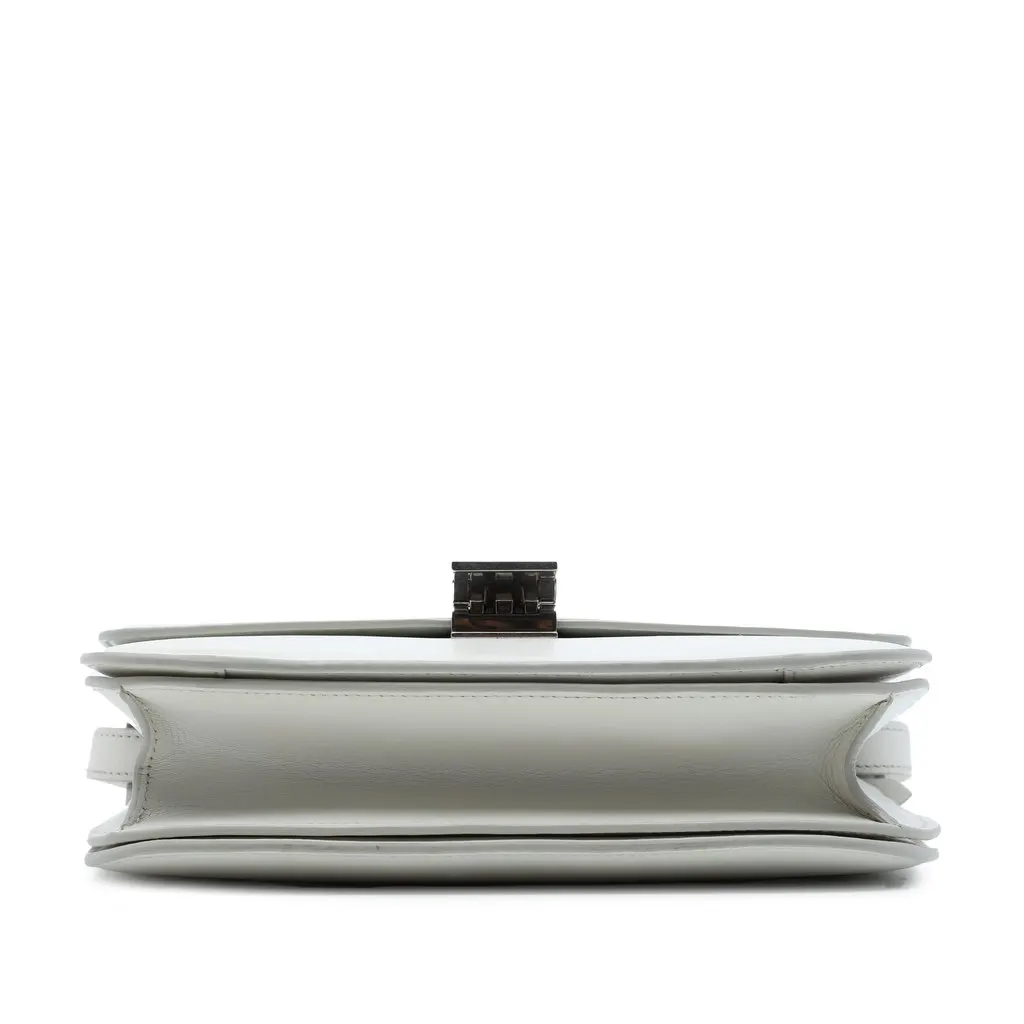 Celine Medium Calfskin Classic Box White Leather Very good - Inside View
