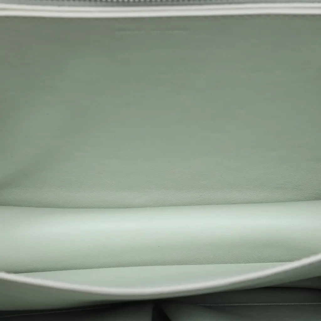 Celine Medium Calfskin Classic Box White Leather Very good - Model View