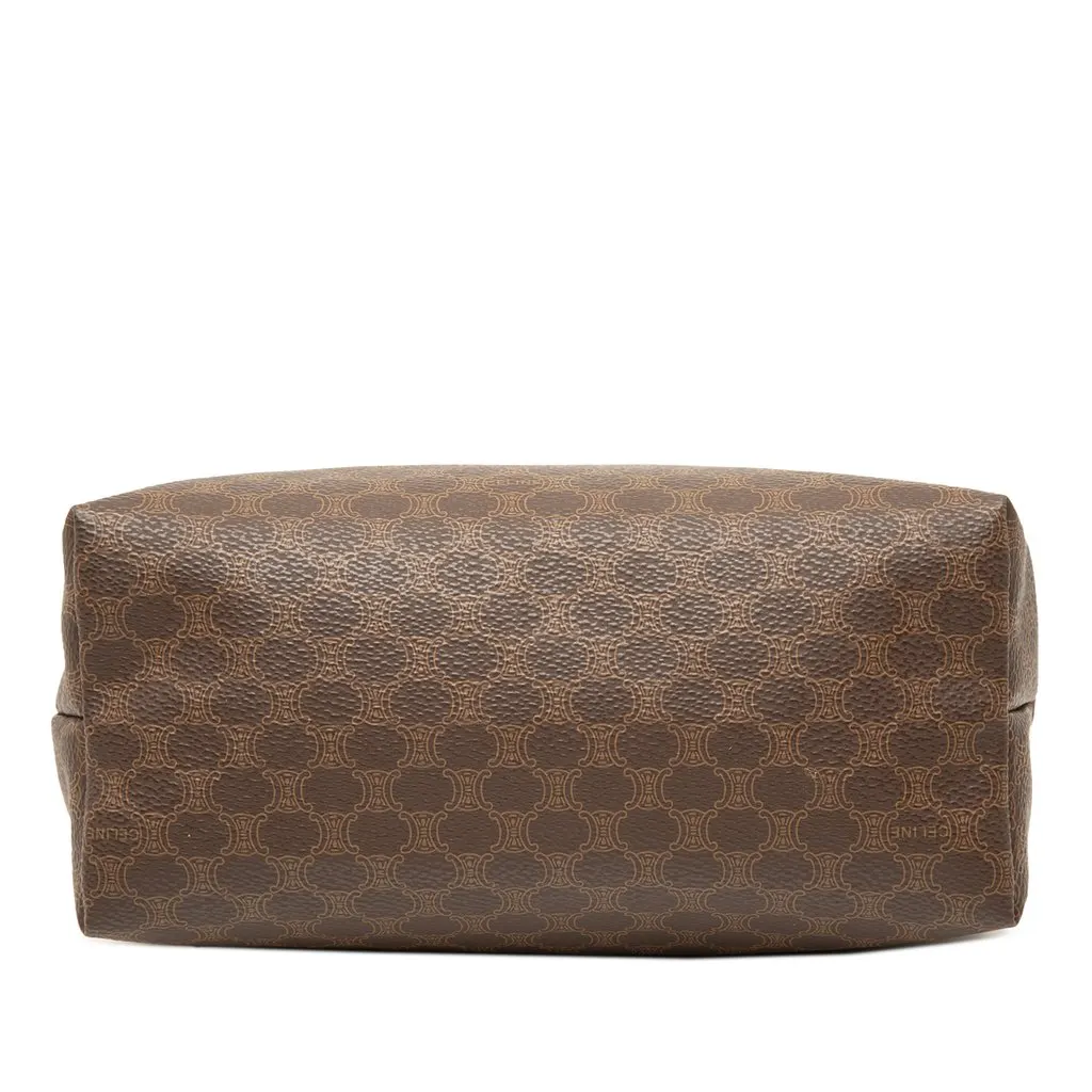 Celine Macadam Coated Canvas Pouch Brown Very good - Inside View