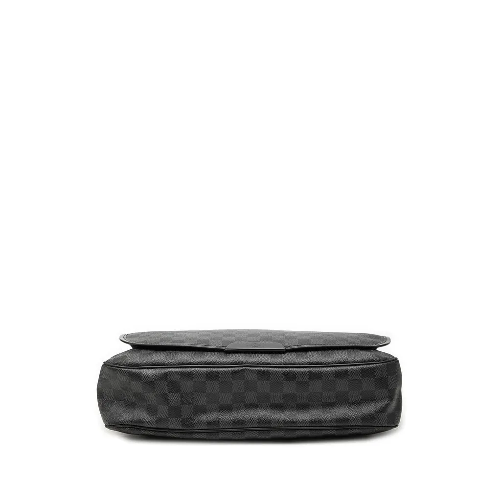 Louis Vuitton Damier Graphite District MM Black Very good - Inside View