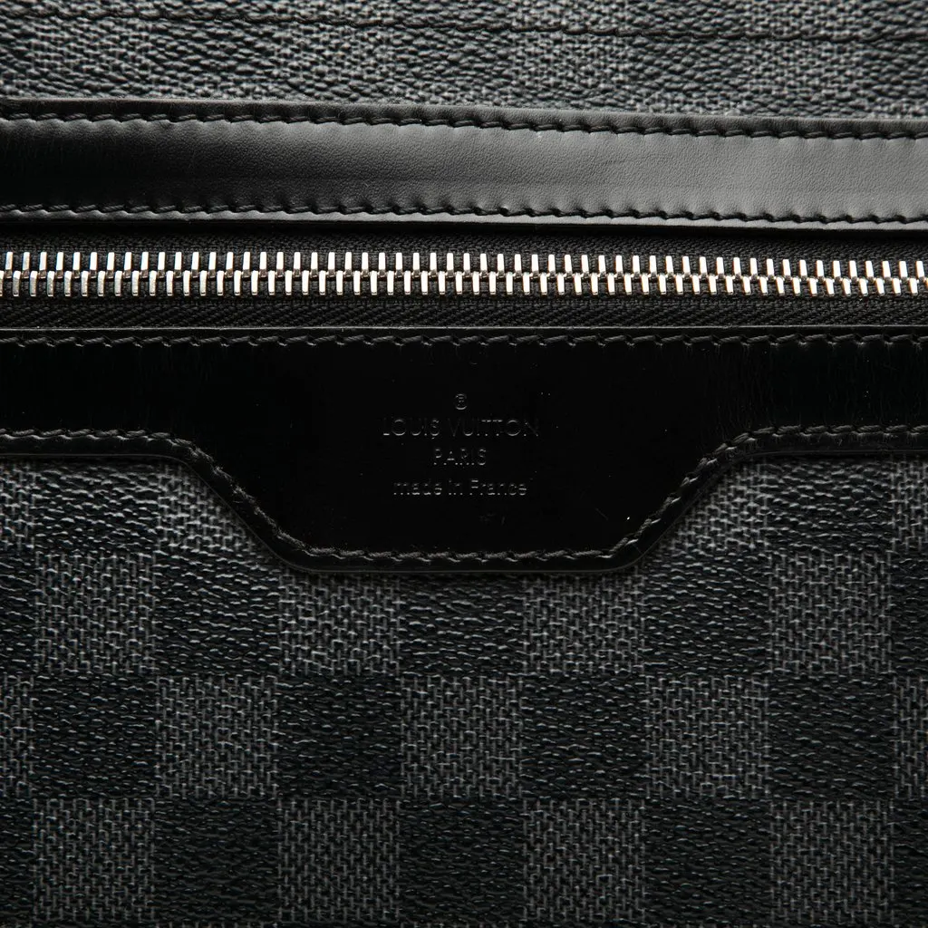 Louis Vuitton Damier Graphite District MM Black Very good - Box View