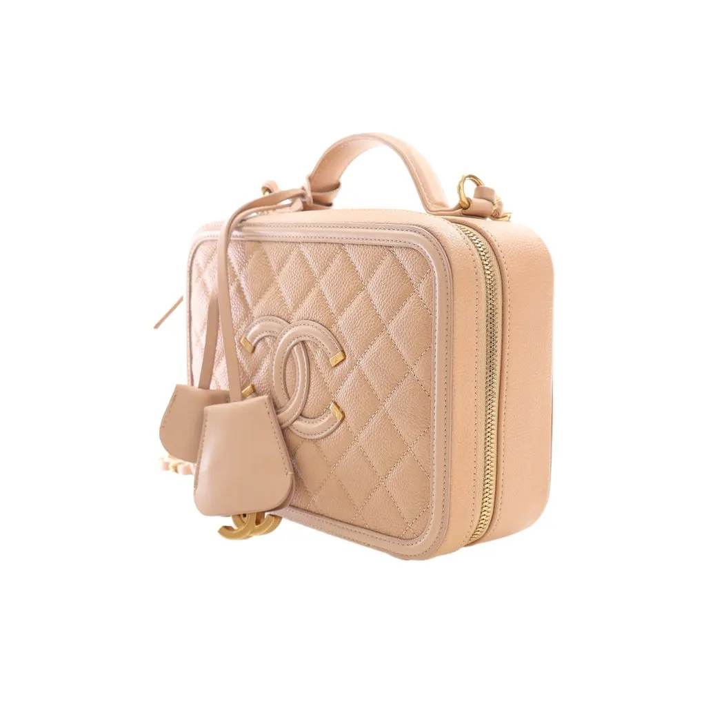 Chanel Medium Caviar CC Filigree Vanity | Libas Collective