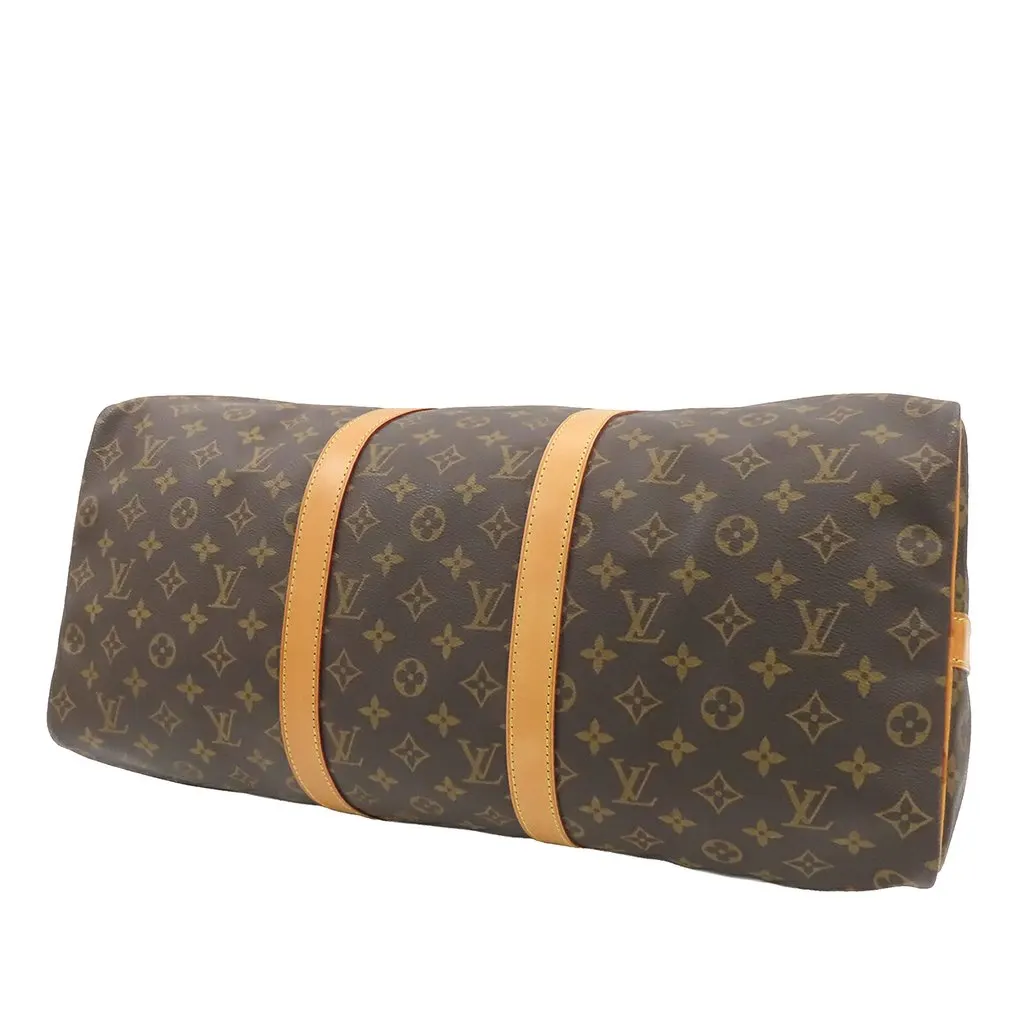Louis Vuitton Monogram Keepall Bandouliere 50 Brown Very good - Inside View