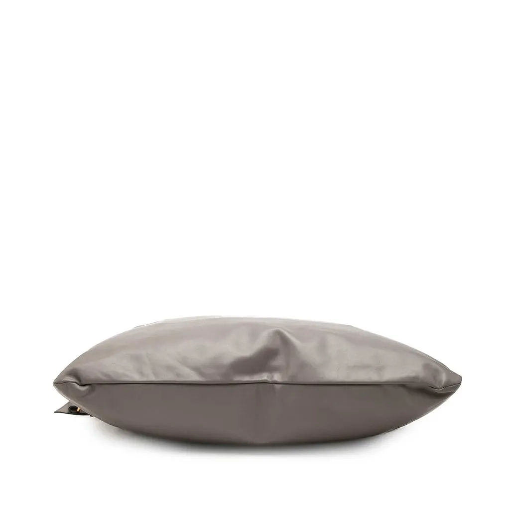Miu Miu Soft Calf Cloud Hobo Brown Leather Good - Inside View