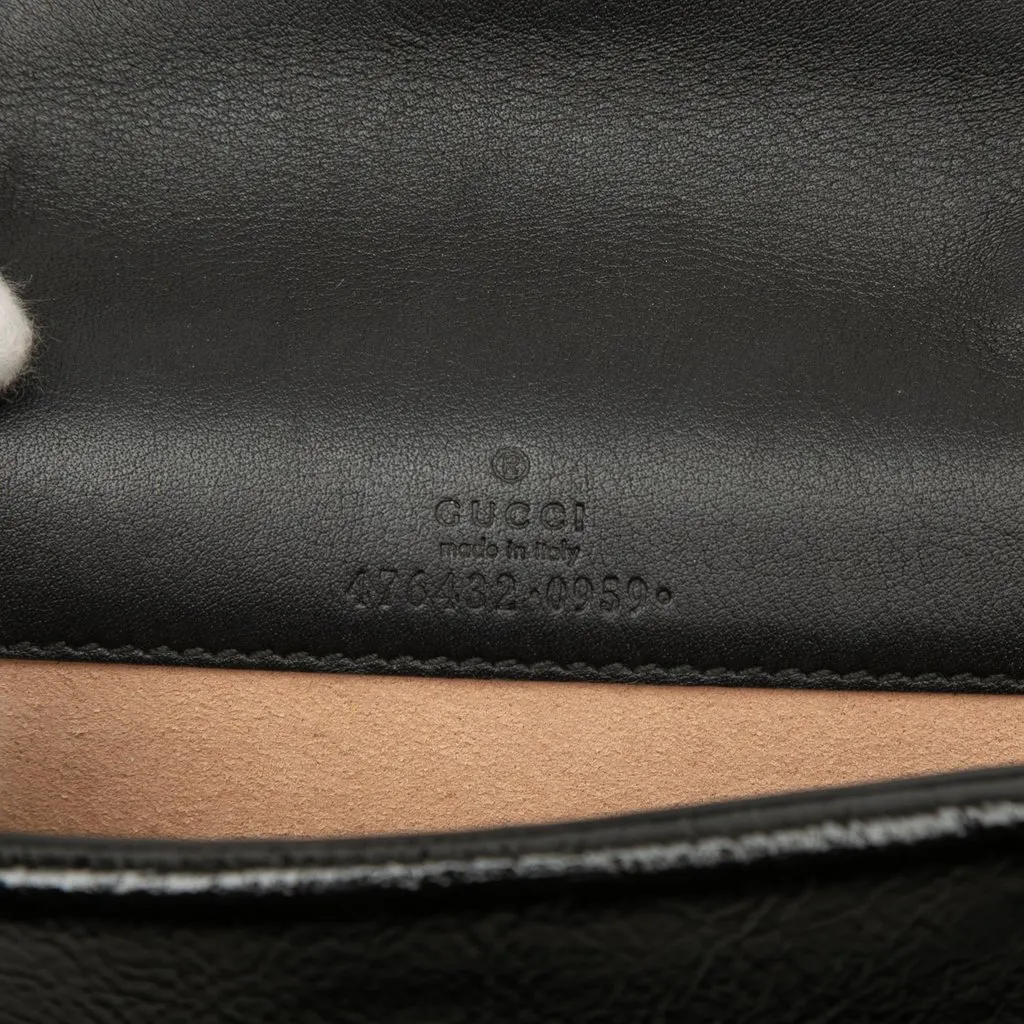 Gucci Mini GG Velvet Dionysus Crossbody Blue Velvet Very good - Box View