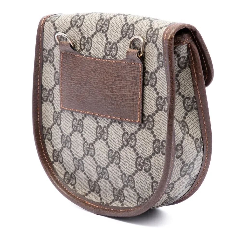 Gucci GG Supreme Crossbody Beige Very good - Back View