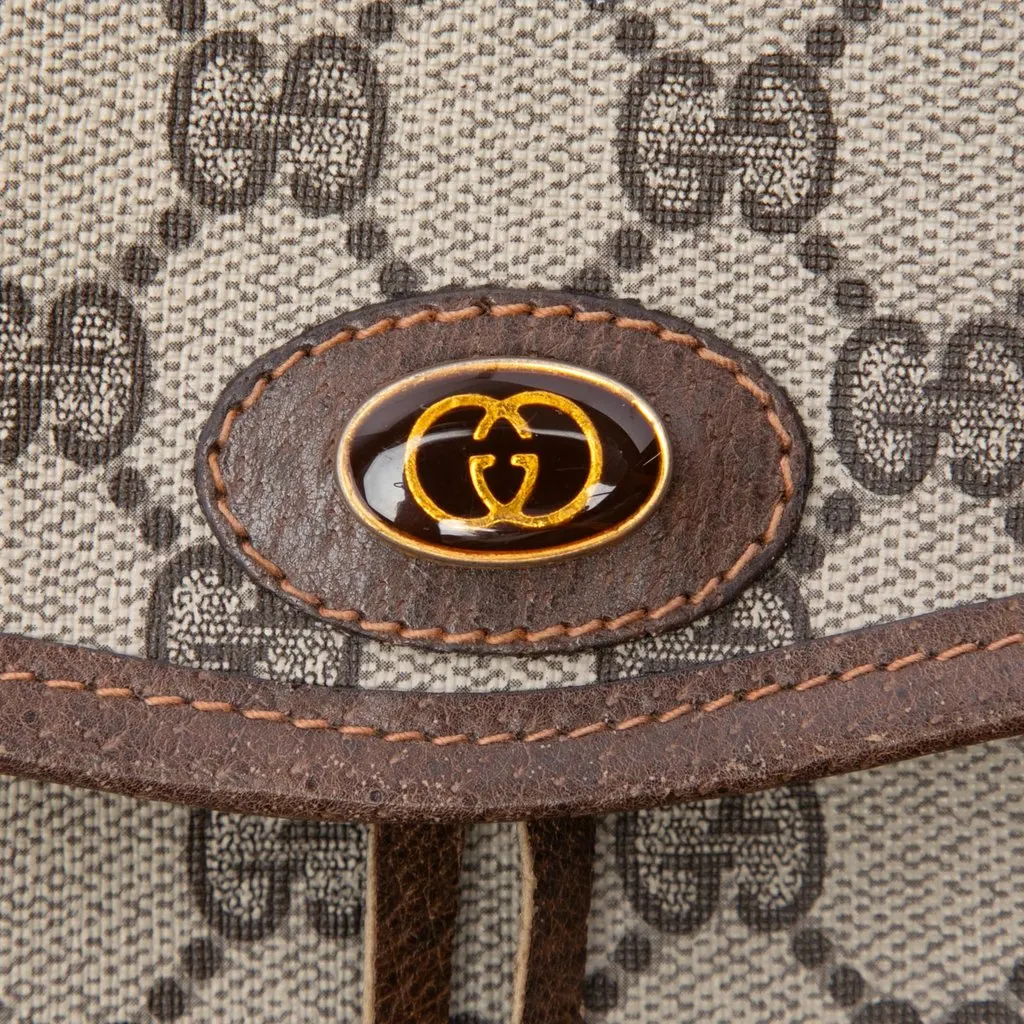 Gucci GG Supreme Crossbody Beige Very good - Box View