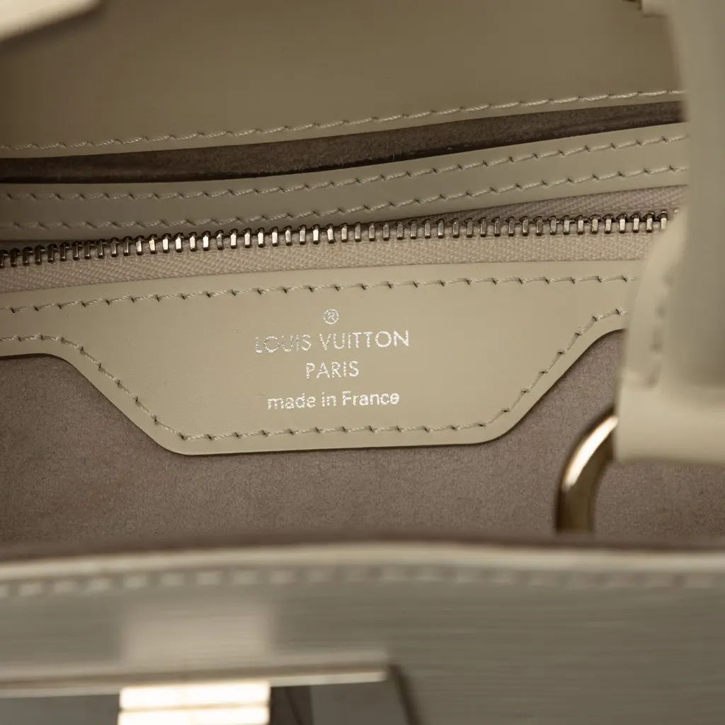 Louis Vuitton Epi Mirabeau PM White Leather Very good - Box View