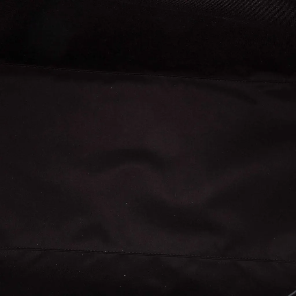 Burberry Giant Check Coated Canvas Travel Bag Brown Canvas Very good - Model View