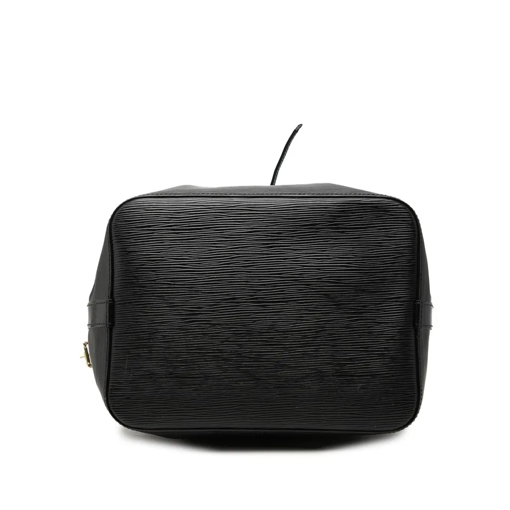 Louis Vuitton Epi Petit Noe Black Leather Very good - Inside View