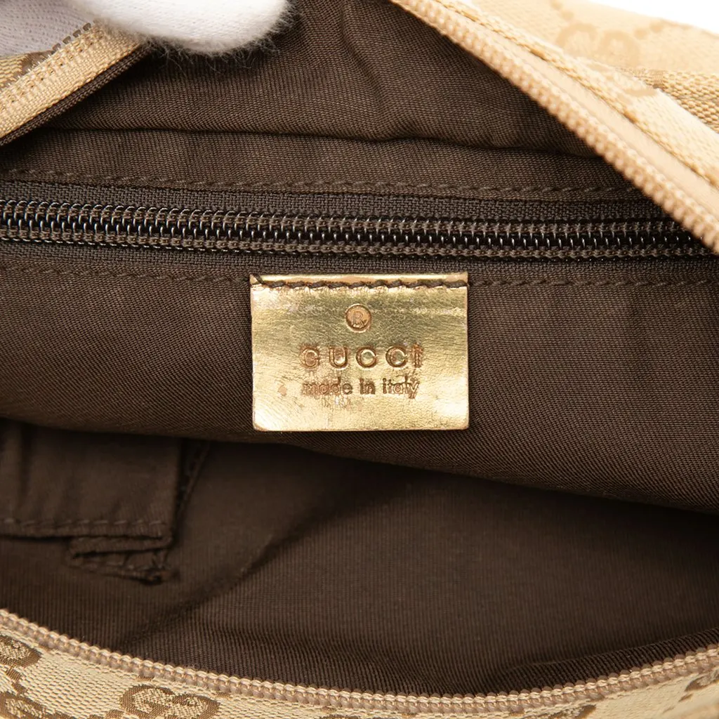 Gucci GG Canvas Web Crossbody Beige Good - Box View