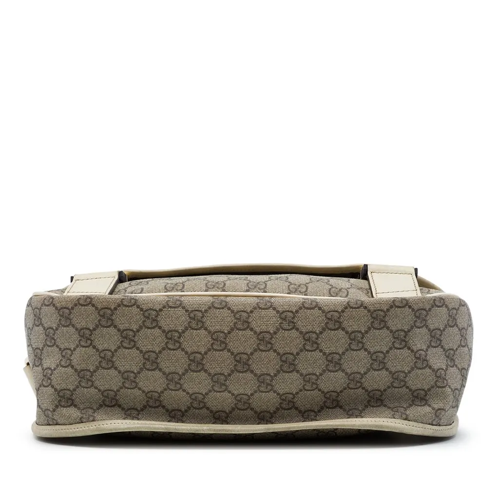Gucci GG Supreme Crossbody Beige Very good - Inside View