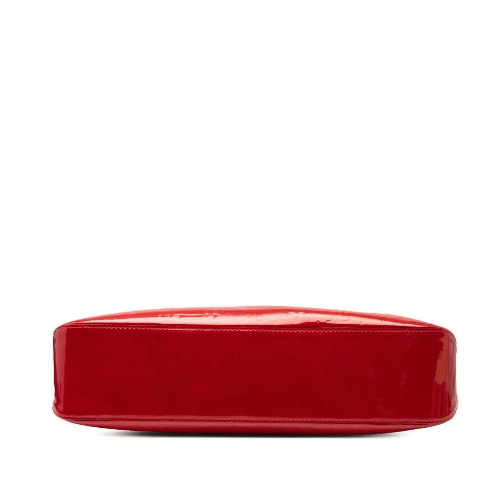 Louis Vuitton Monogram Vernis Brentwood Red Leather Good - Inside View