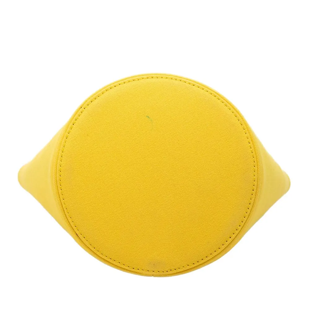 Balenciaga Canvas Wave Bucket Bag XS Yellow Very good - Inside View