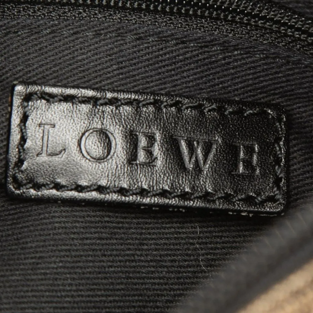Loewe Anagram Canvas Handbag Beige Canvas Good - Box View